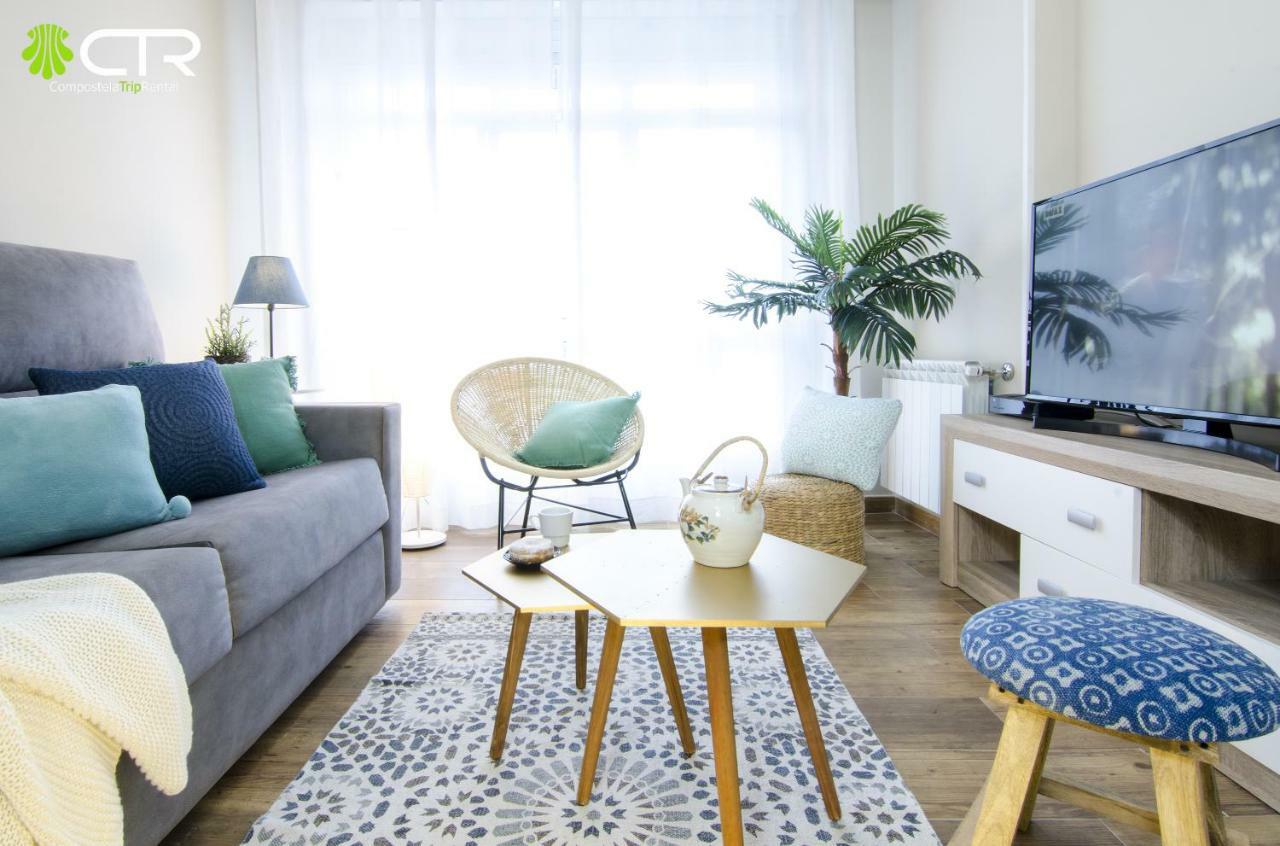 サンティアゴ・デ・コンポステーラApartamento Con Excelente Conexion & Garajeアパートメント エクステリア 写真
