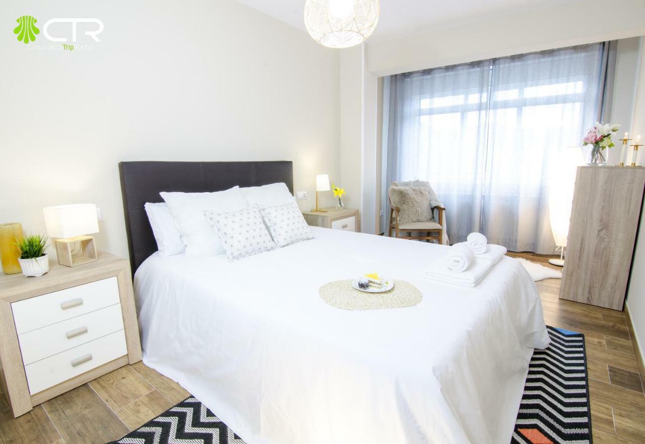サンティアゴ・デ・コンポステーラApartamento Con Excelente Conexion & Garajeアパートメント エクステリア 写真